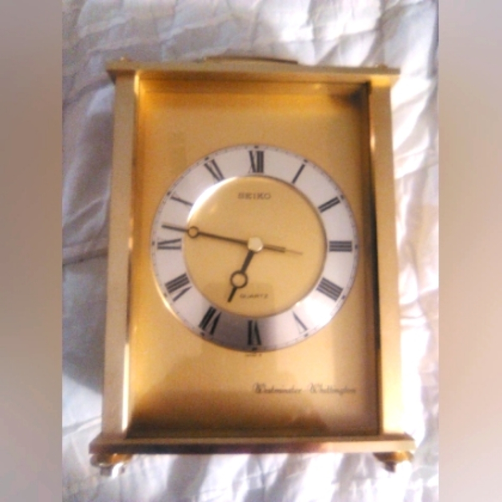 Seiko Westminster-Whittington Mantel Clock